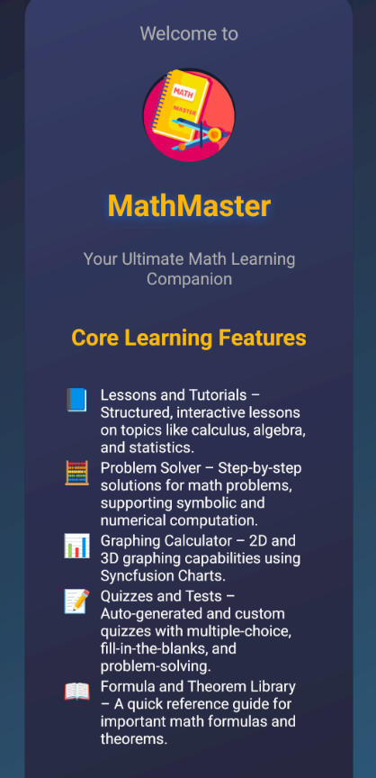MathMaster 1